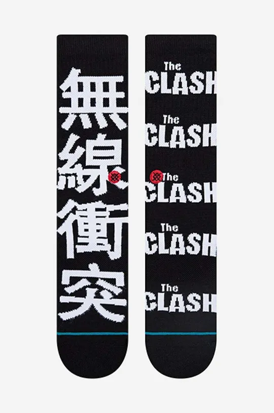 Čarape Stance Radio Clash crna