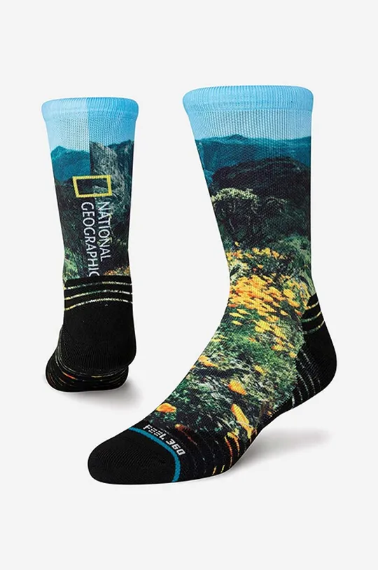 Ponožky Stance Poppy Trails 79 % Polyester, 18 % Nylón, 3 % Elastan