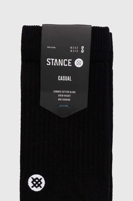 Ponožky Stance Icon  77 % Bavlna, 16 % Polyester, 4 % Nylon, 3 % Elastan
