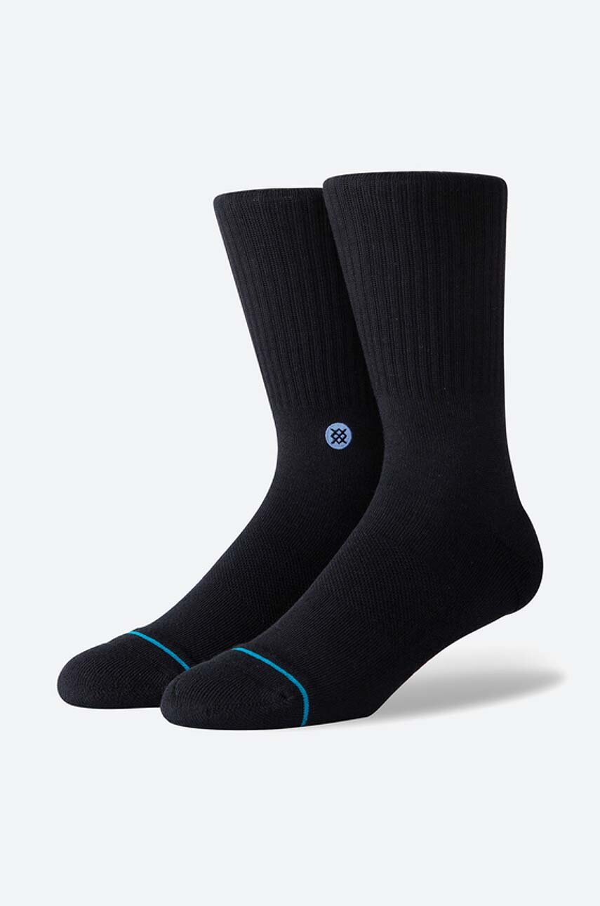 чорний Шкарпетки Stance Icon Unisex