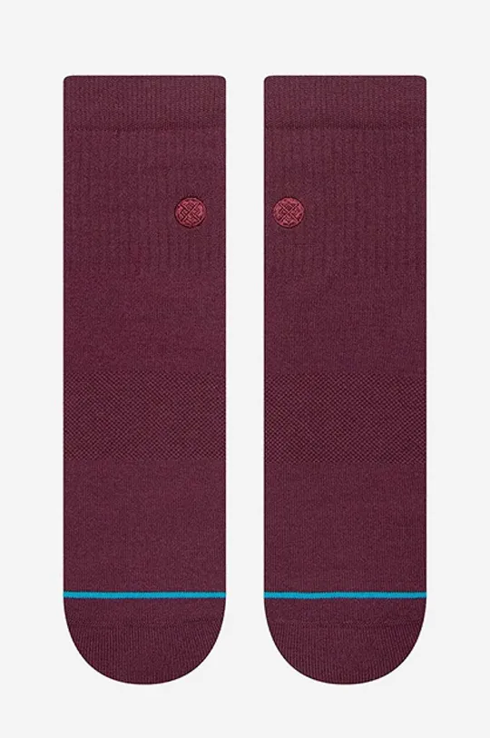 Čarape Stance Icon Qtr crvena