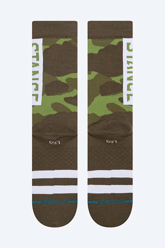 Stance skarpetki OG 72 % Bawełna, 16 % Poliester, 9 % Nylon, 3 % Elastan