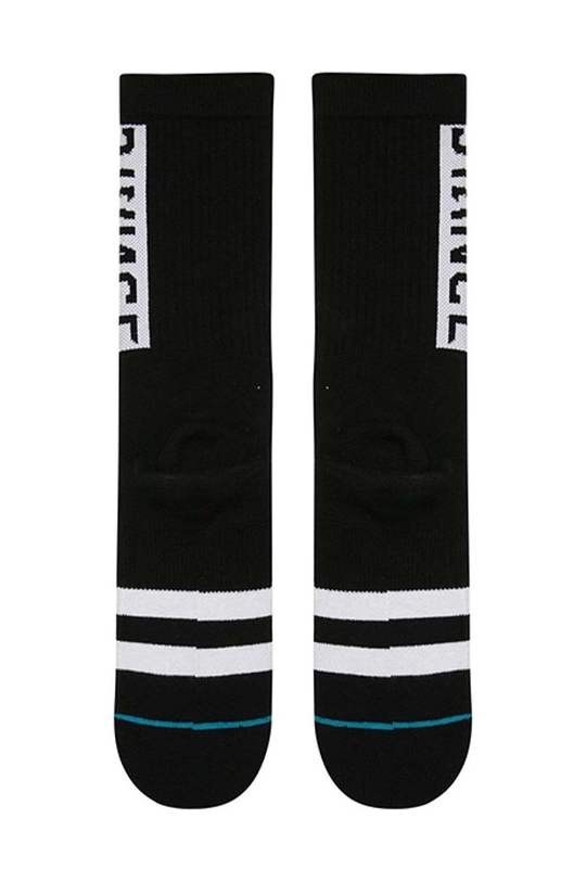 Stance socks OG  72% Cotton, 16% Polyester, 9% Nylon, 3% Elastane