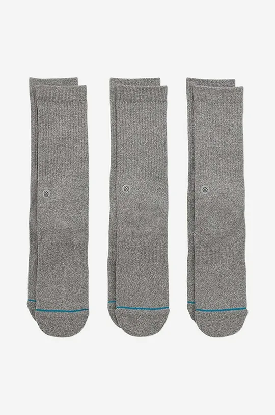 γκρί Κάλτσες Stance Icon 3-pack Unisex