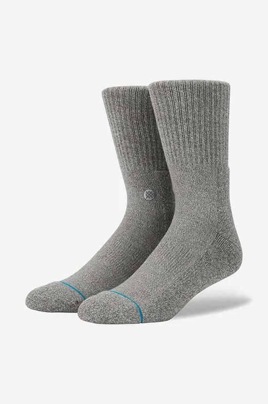 Ponožky Stance Icon 3-pak sivá