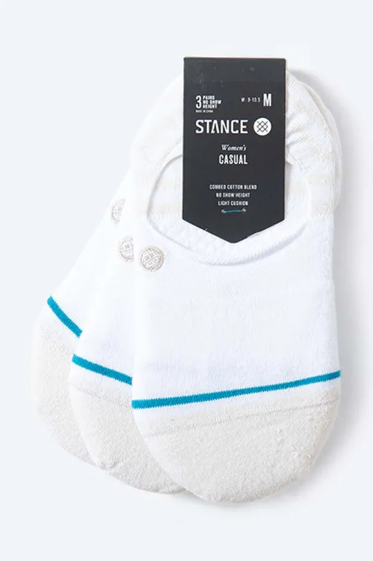 bijela Čarape Stance Sensible Two 3-pack Unisex