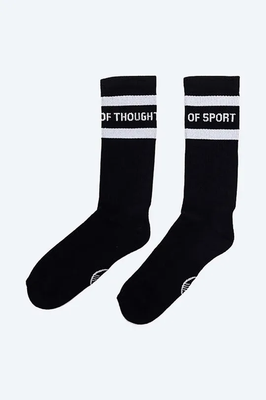 Bavlnené ponožky S.W.C Fosfot čierna