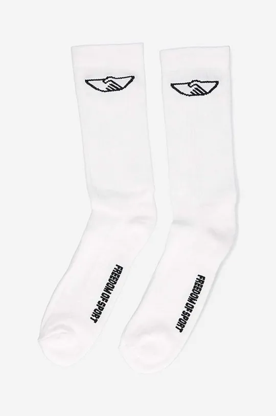 Βαμβακερές κάλτσες S.W.C Handshake λευκό