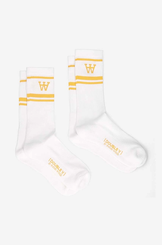 white Wood Wood socks Con Unisex