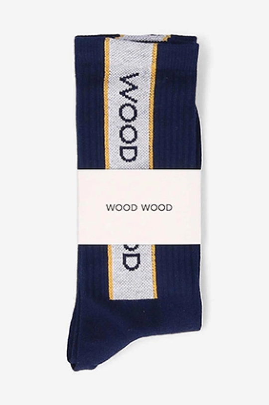 Шкарпетки Wood Wood Conor Logo Sport Socks темно-синій