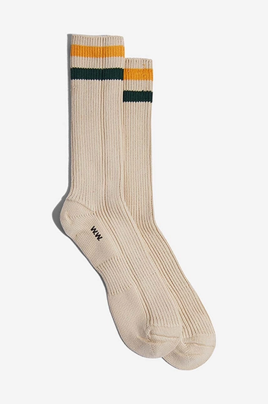 beige Wood Wood socks Peyton Sport Unisex