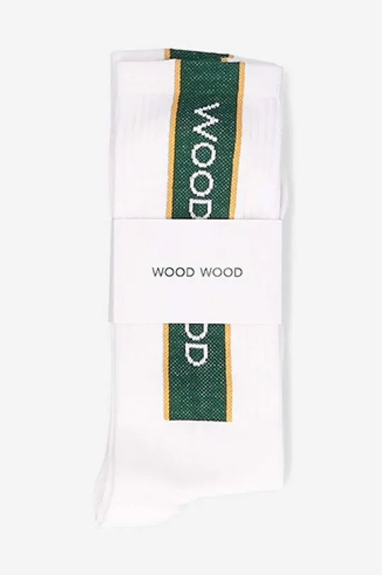 Κάλτσες Wood Wood Conor Sports Sock λευκό