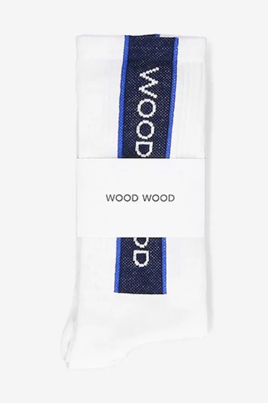 Κάλτσες Wood Wood Conor Sports Sock λευκό