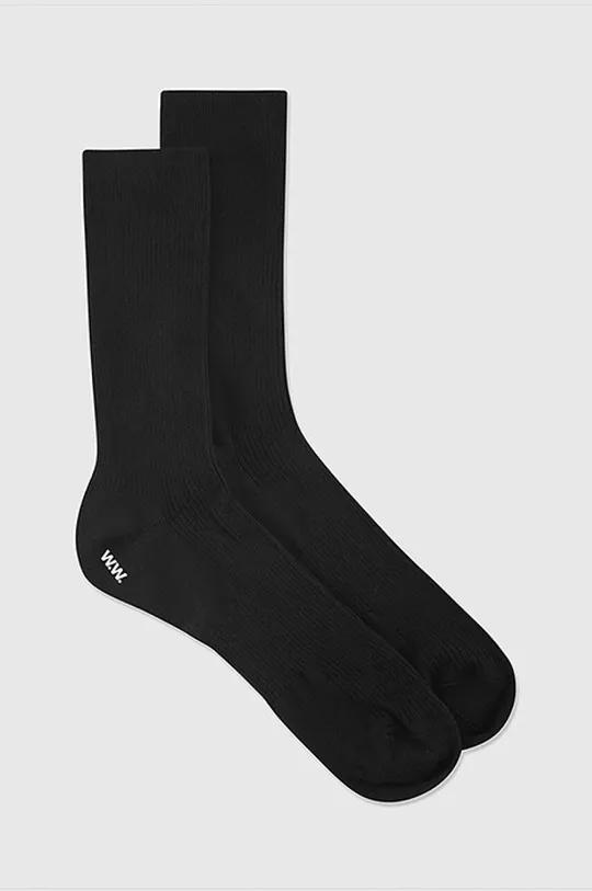 чорний Шкарпетки Wood Wood Aiden Unisex Socks 2-pack Unisex
