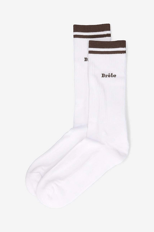 brown Drôle de Monsieur socks Unisex