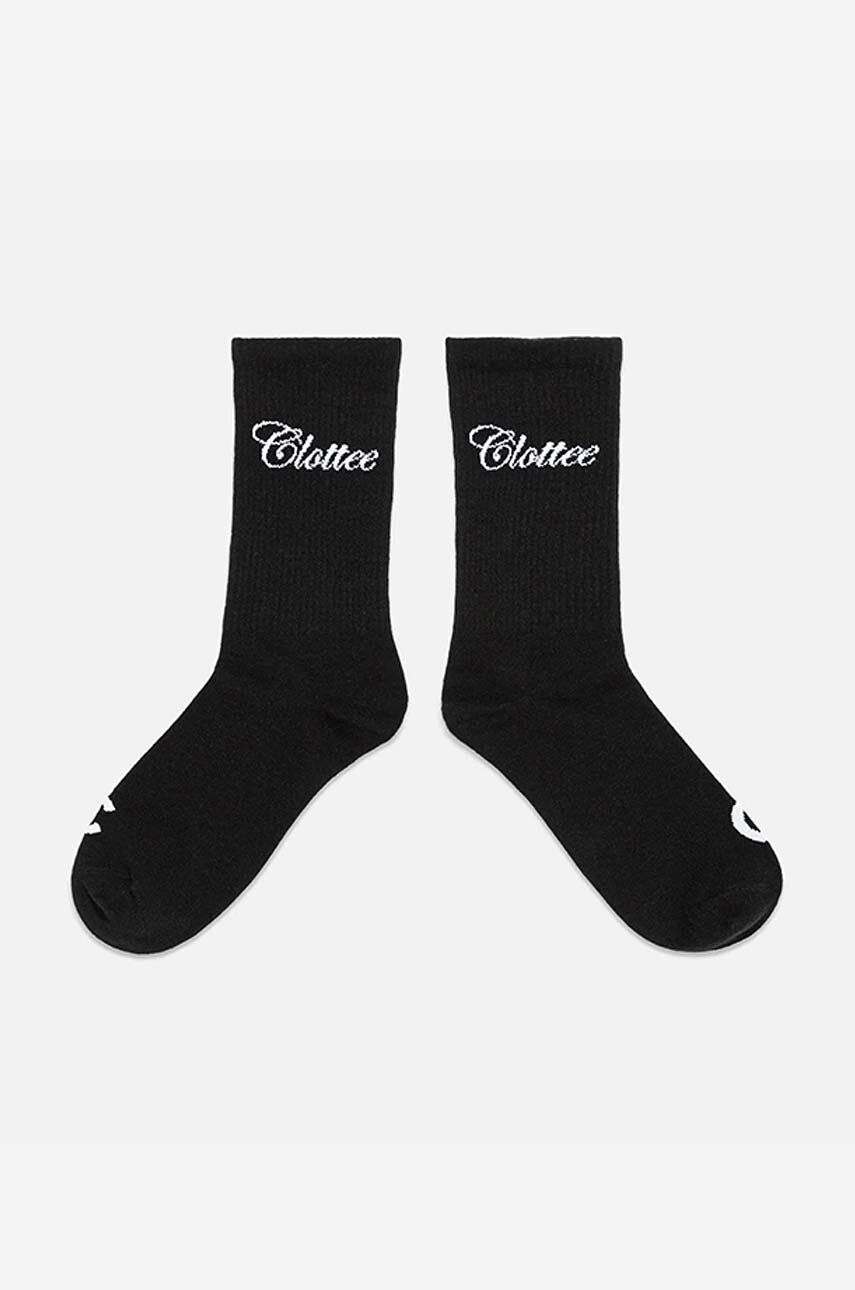 black CLOTTEE cotton socks Unisex