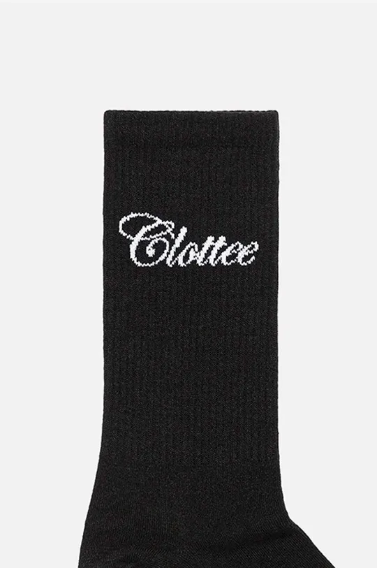 Bavlněné ponožky CLOTTEE černá