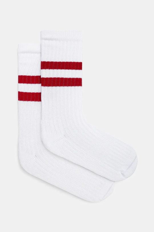 Norse Projects socks all-over print white N82.0001.5000