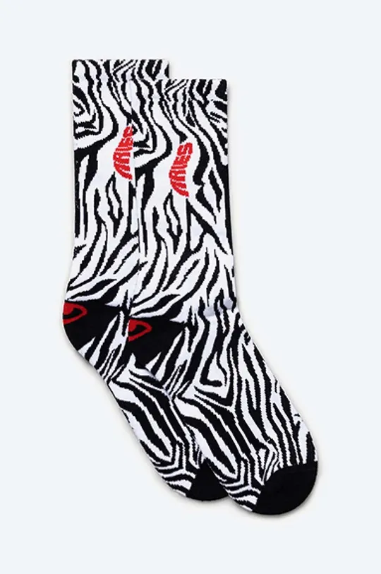 white Aries socks Unisex