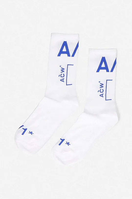 A-COLD-WALL* socks Jacquard Sock white