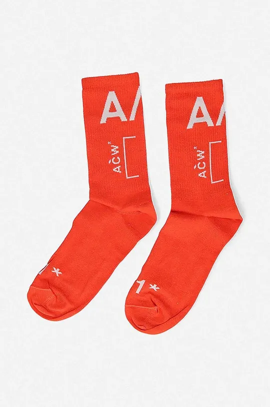 Шкарпетки A-COLD-WALL* Jacquard Sock помаранчевий