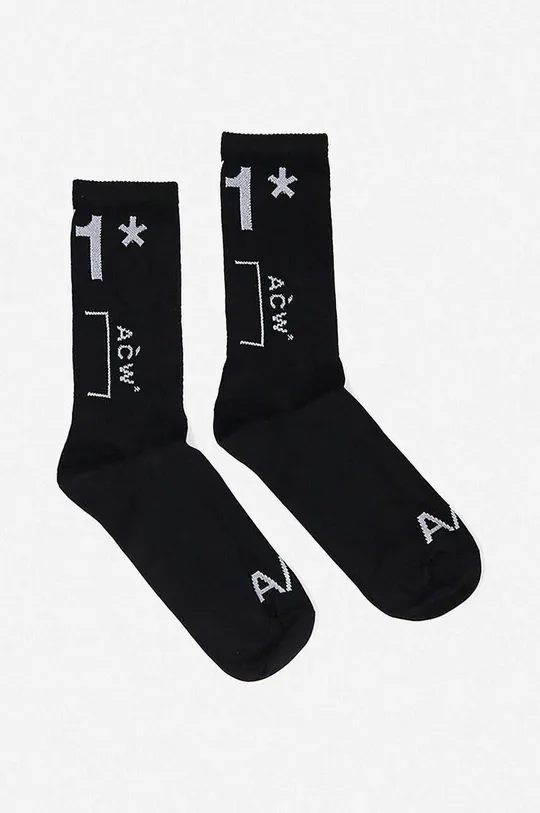 black A-COLD-WALL* socks Jacquard Sock Unisex