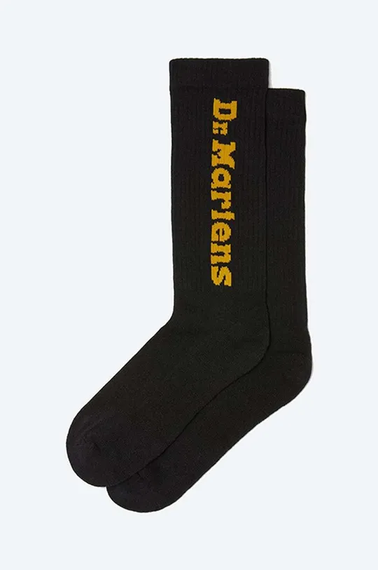 black Dr. Martens socks Vertical Logo Unisex