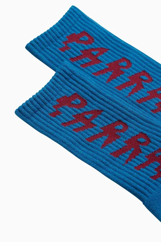 blue by Parra socks Shocker Logo Crew