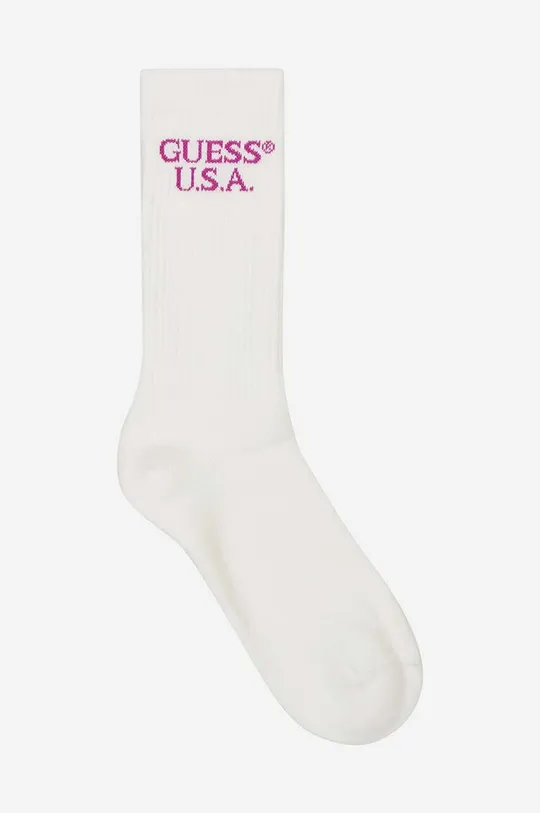 λευκό Κάλτσες Guess Evan Unisex