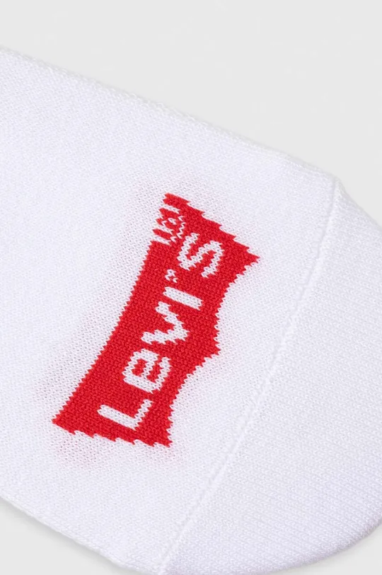 Čarape Levi's 3-pack bijela