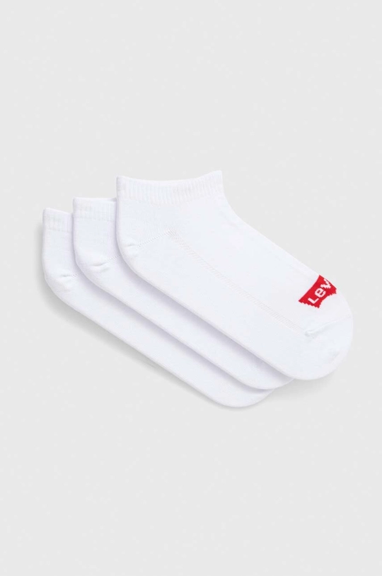 biały Levi's skarpetki 3-pack Unisex