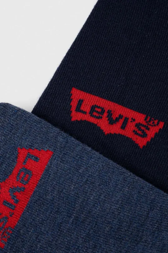 Ponožky Levi's 3-pak modrá