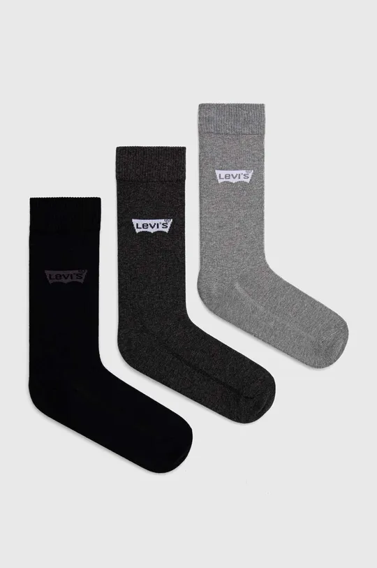 sivá Ponožky Levi's 3-pak Unisex