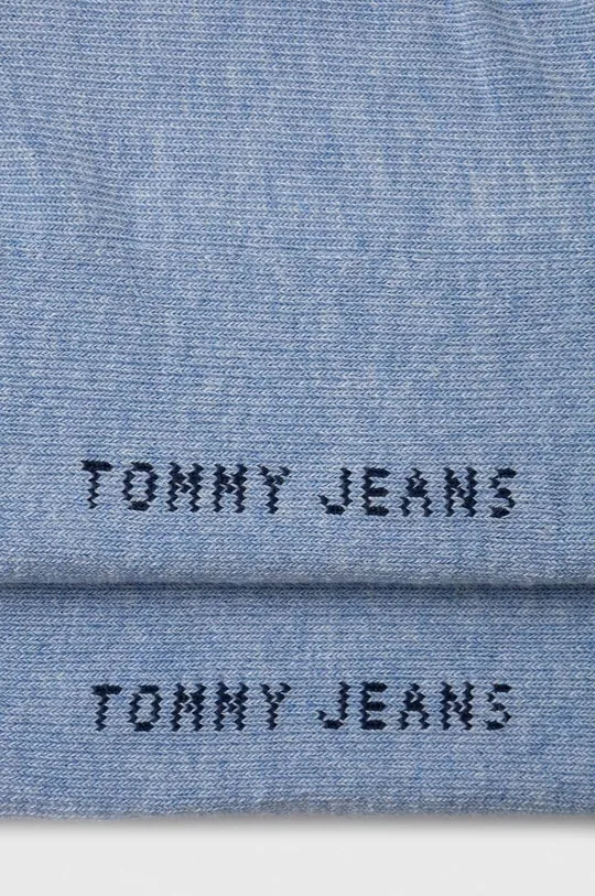 Tommy Jeans skarpetki 2-pack niebieski