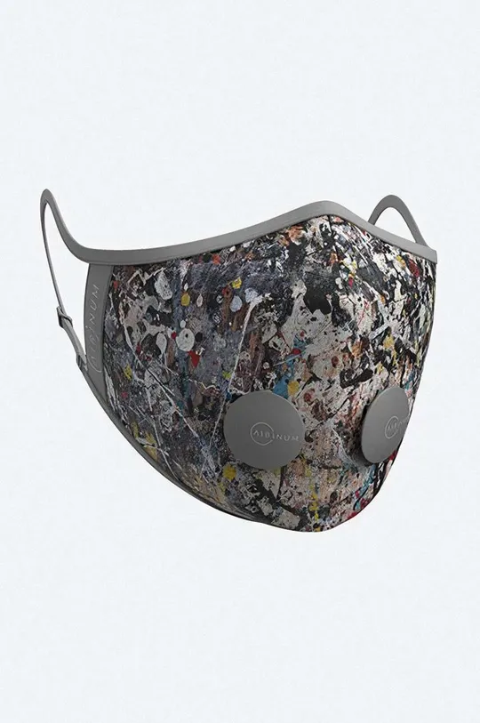šedá Ochranná maska ​​s filtrem Airinum x Medicom Toy 'Jackson Pollock' Urban Air 2.0