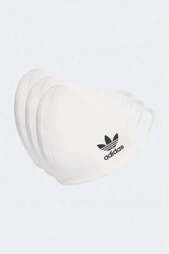 bianco adidas Originals maschera protettiva per il viso Face Covers M/L Unisex