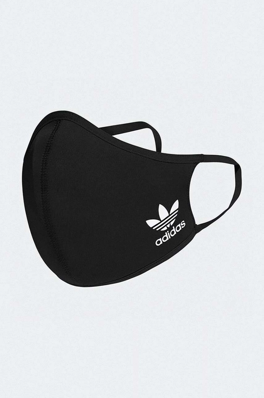 adidas Originals maschera protettiva per il viso Face Covers M/L nero