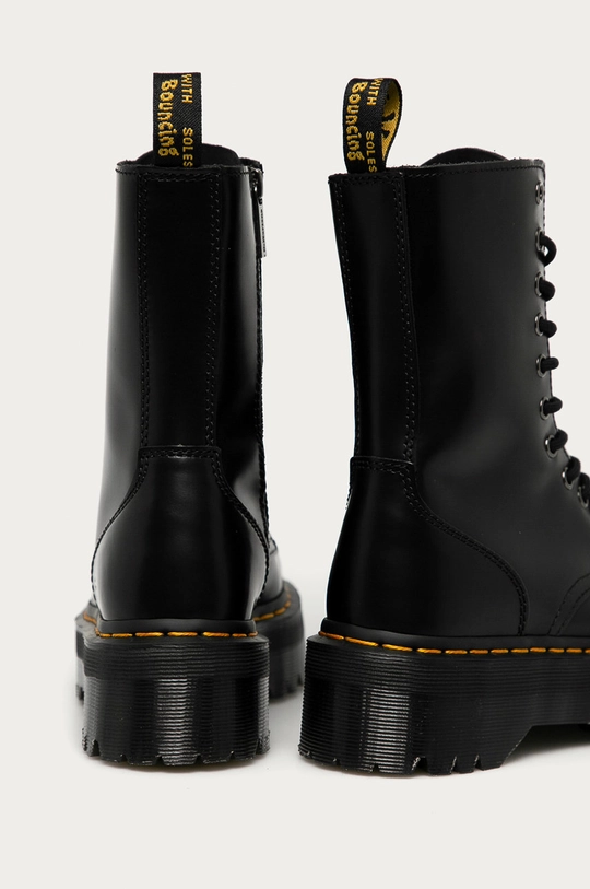 Dr. Martens leather biker boots Uppers: Natural leather Inside: Textile material, Natural leather Outsole: Synthetic material