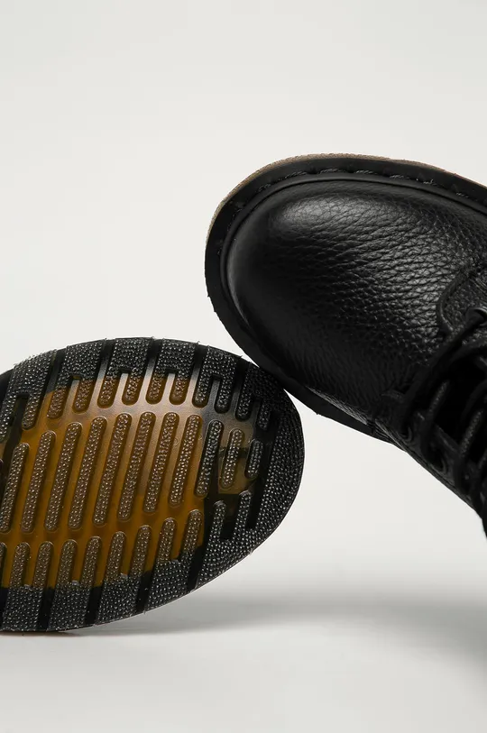чорний Dr. Martens - Шкіряні черевики Pascal W/Zips