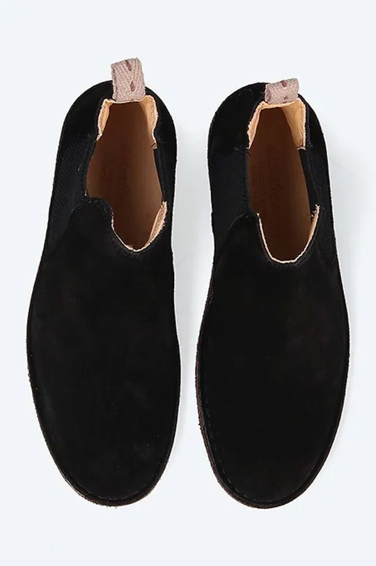 čierna Semišové topánky chelsea Astorflex