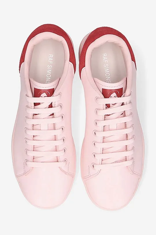 pink Raf Simons leather sneakers Orion