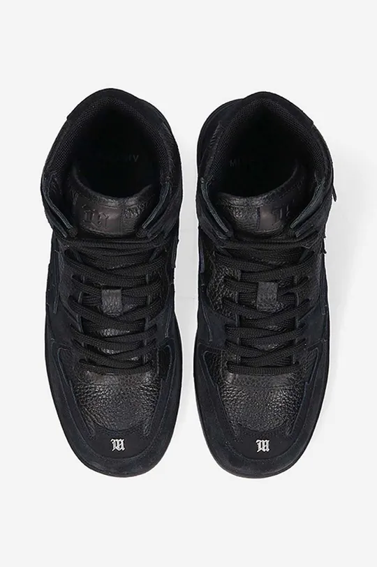 black MISBHV leather sneakers Court