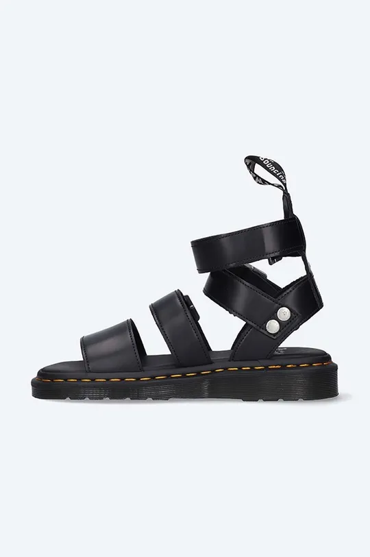 Dr. Martens leather sandals Rick Owens x Martens Gryphon  Uppers: Natural leather Inside: Natural leather Outsole: Synthetic material