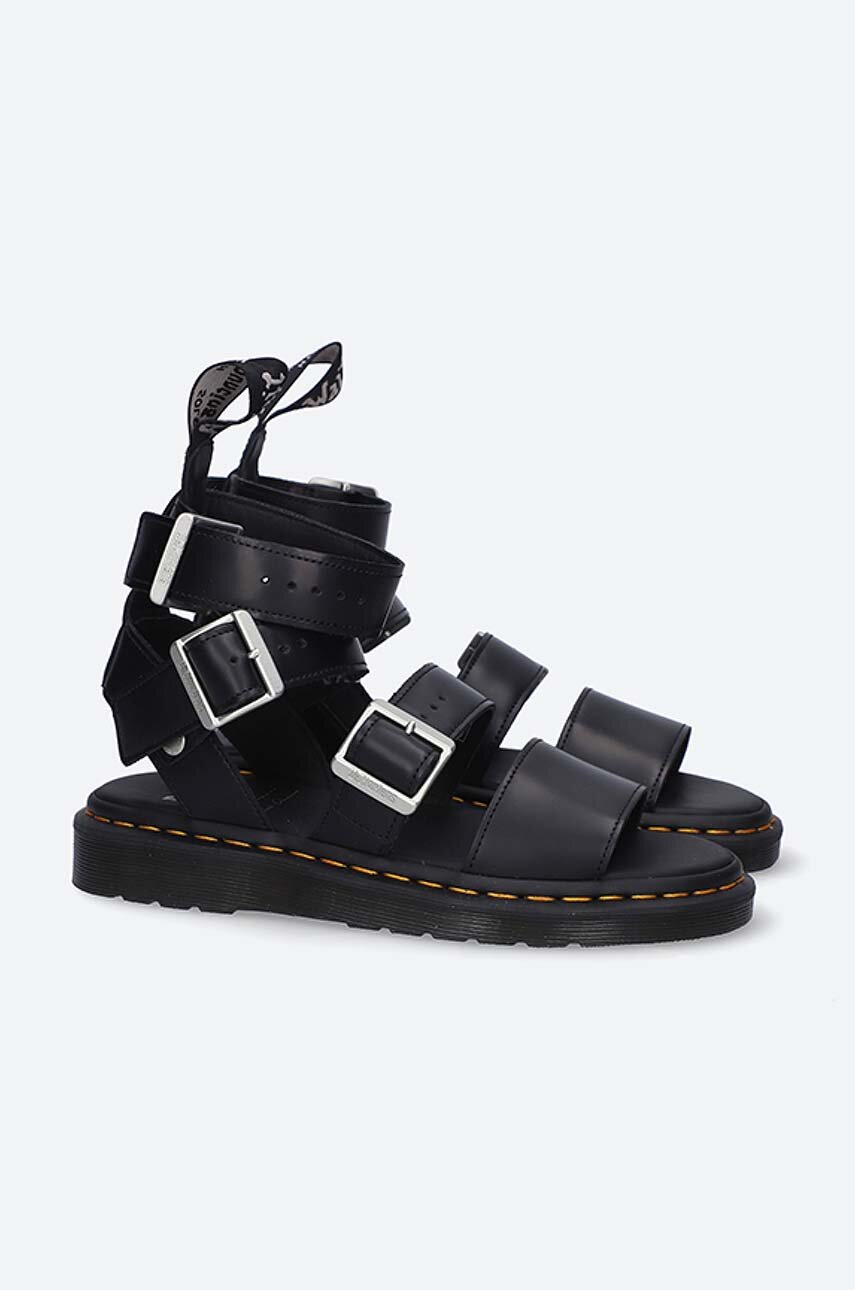 Dr Martens leather sandals Rick Owens x Martens Gryphon women s black