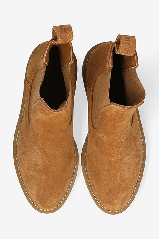 barna Diemme magasszárú cipő velúrból Alberone