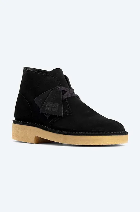 black Clarks suede ankle boots Desert Boot