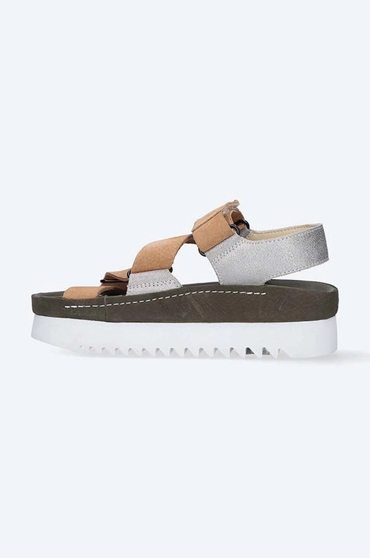 Clarks leather sandals Ranger Elvtd  Uppers: Suede, coated leather Inside: Natural leather Outsole: Synthetic material