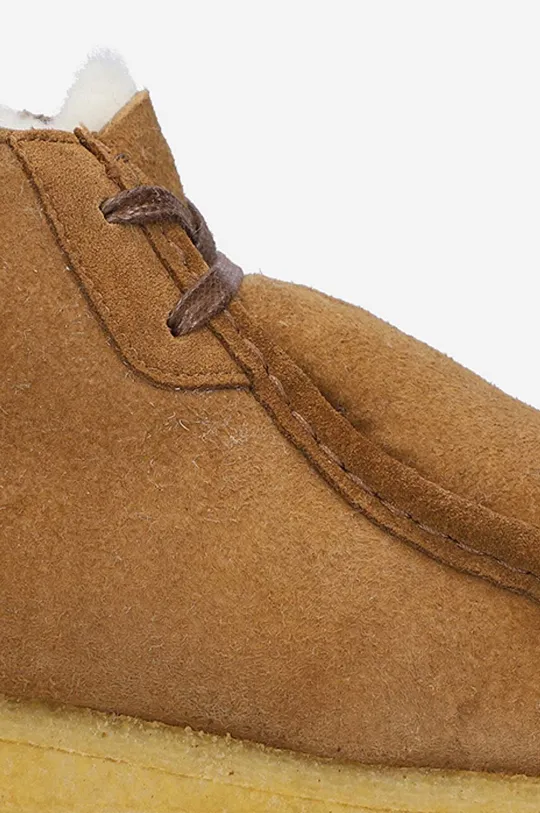 Semišové topánky Clarks Wallabee