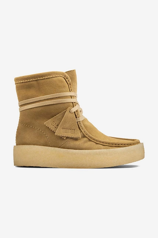 vícebarevná Semišové boty Clarks Originals Wallabee Cup Dámský