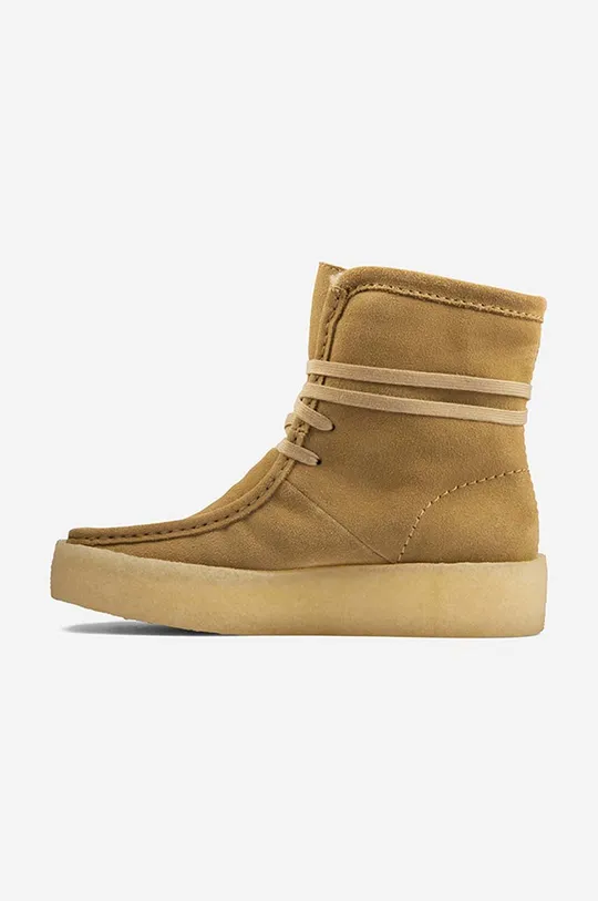 Clarks suede ankle boots Wallabee Cup  Uppers: Suede Inside: Natural leather, Wool Outsole: Synthetic material